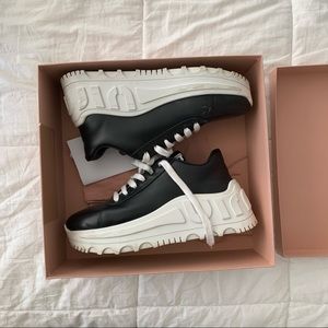 Miu Miu platform low top sneakers - women